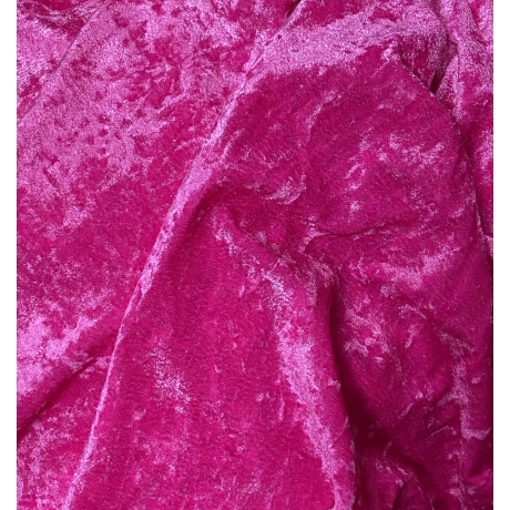 Welur Dark PINK (lycra welurowa )